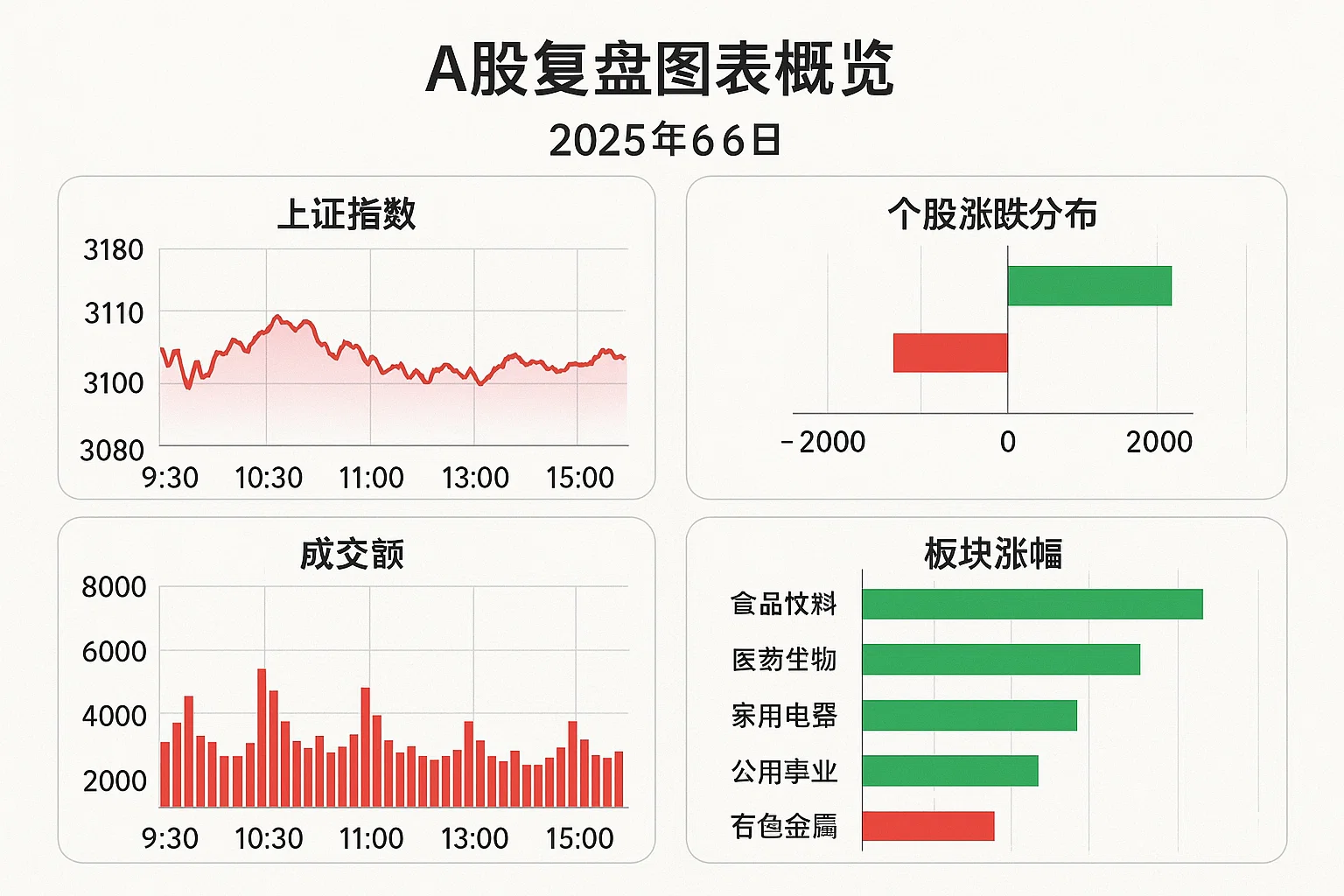 A股复盘表